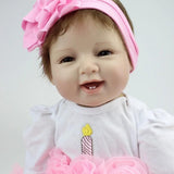 Bébé Reborn Fille - Maya de face