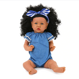 bébé reborn Elvina de face