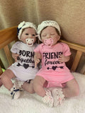 poupée reborn jumelles Gabrielle et Théa