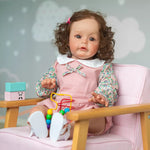 poupee reborn fille Opaline
