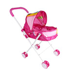 poussette bebe reborn arc en ciel